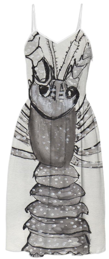 Grey Lobster Dress