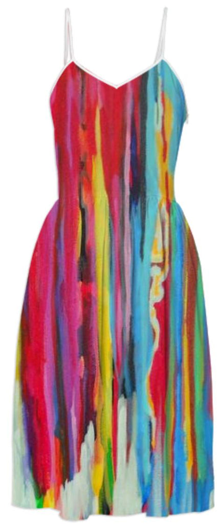 Neon Abstract Dress