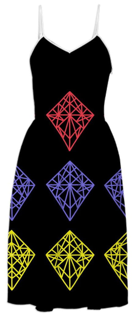 Neon Kites III Dress