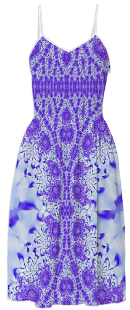 Perfect Plum Lace Summer Dress