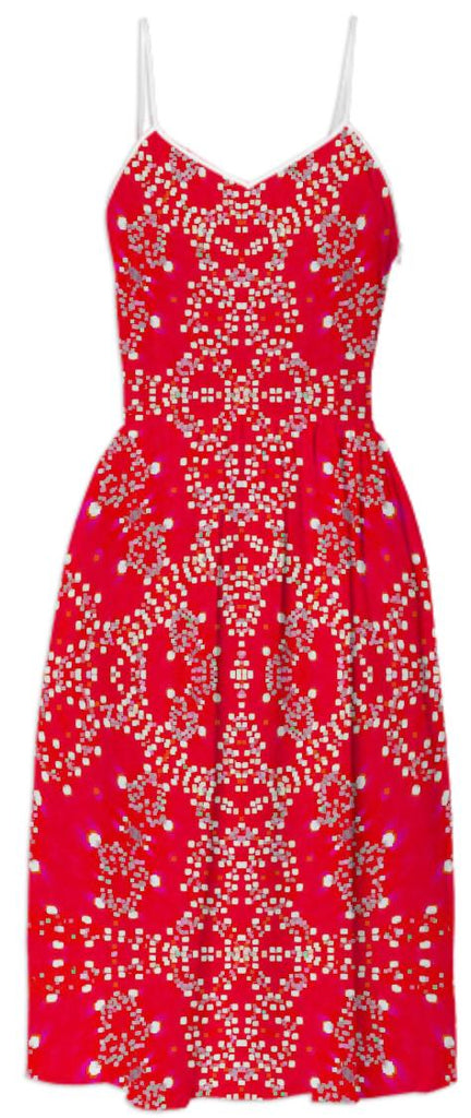 Red Lights Summer Dress