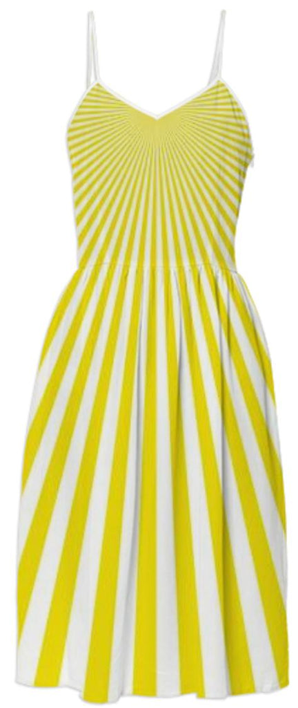Sun Rays Summer Dress