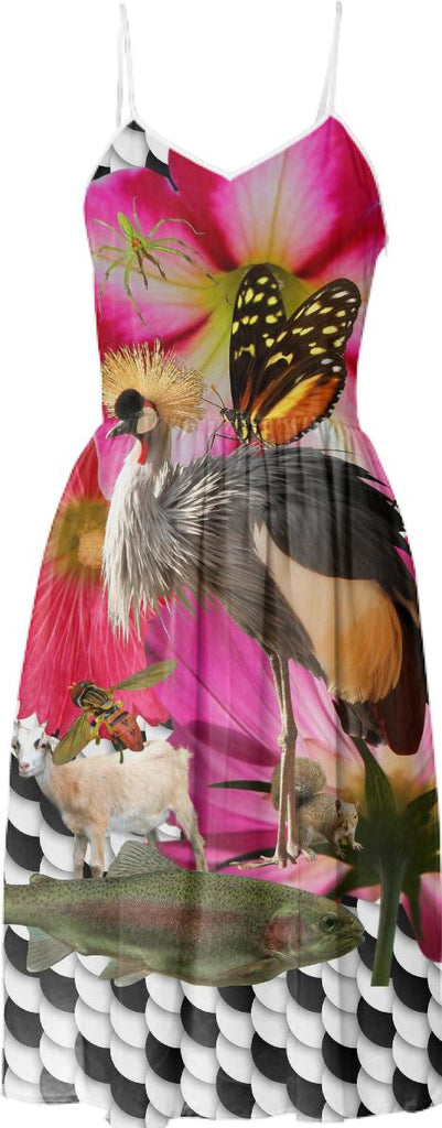 Surreal animal dress