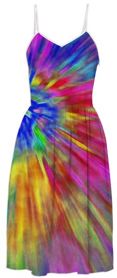 Tie Dye summer dress