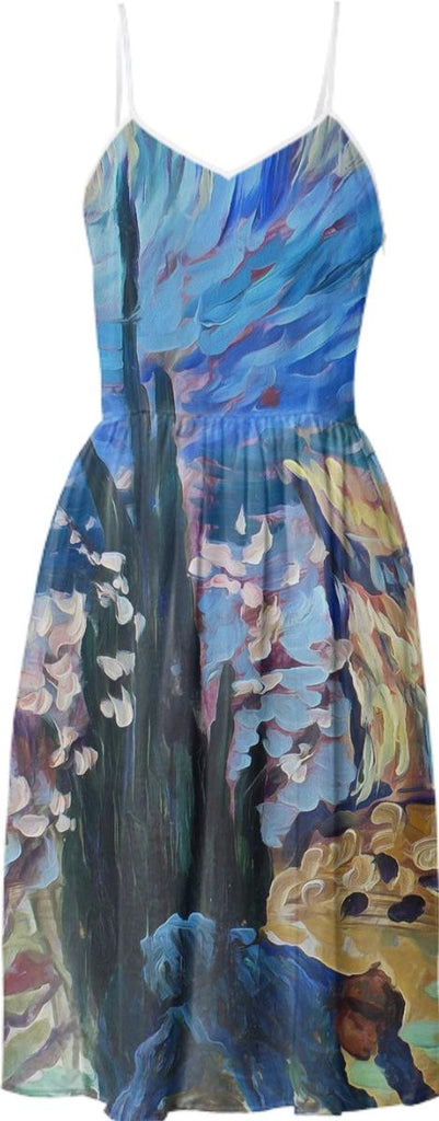Van Gogh Spirit Summer Dress 1