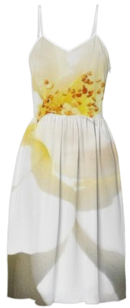White Flower Dress