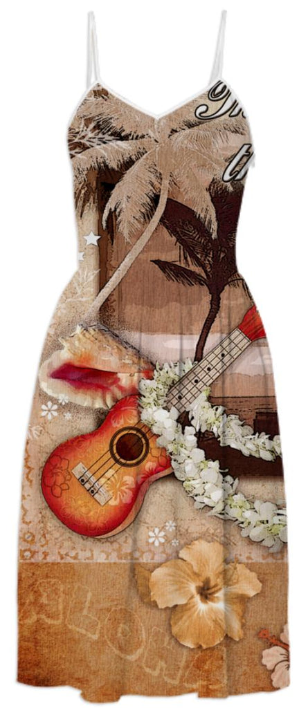 THE SOUND OF THE ISLANDS DRESS