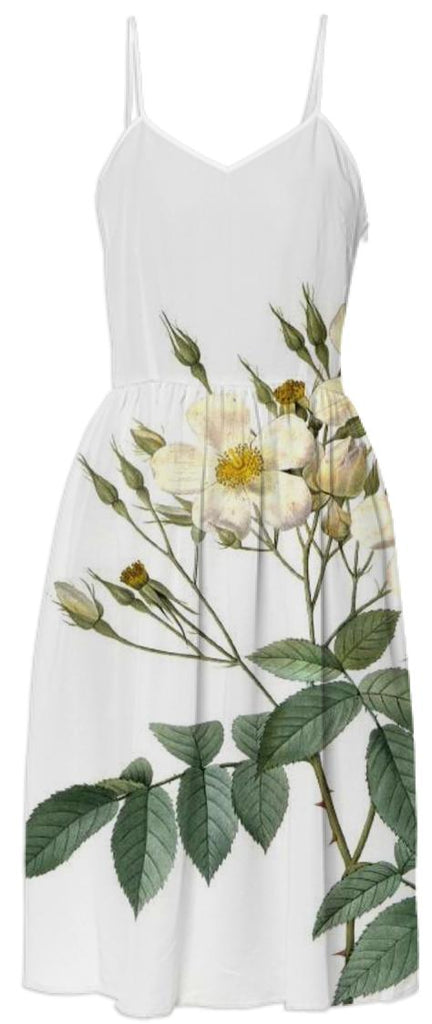 White Flower Dress