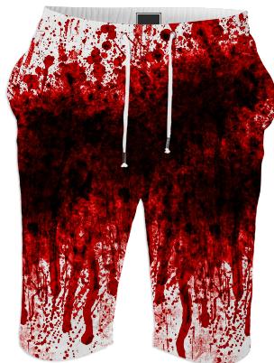 blood of the orchid summer shorts