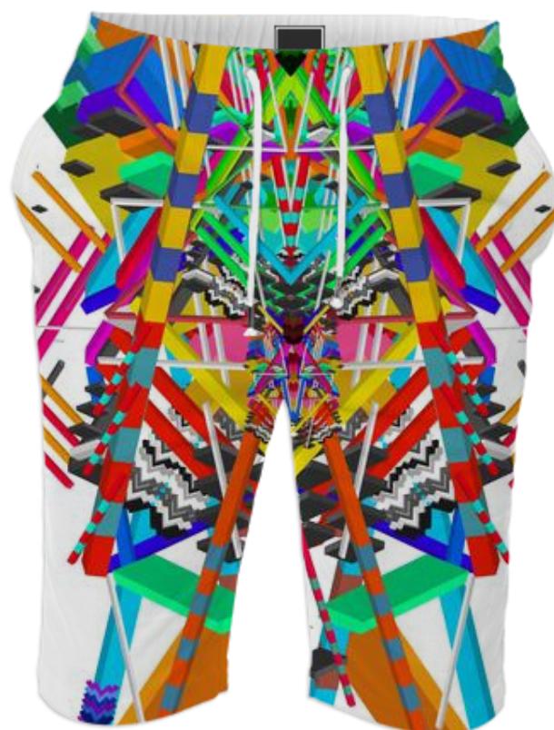 Color Totem Shorts