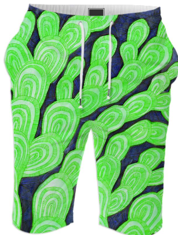 green fungus shorts