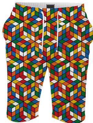 rubix cube summer shorts