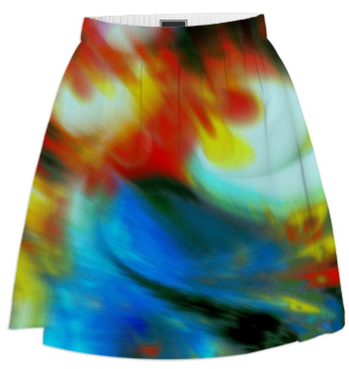ABSTRACT 5 BY WBK SKIRT