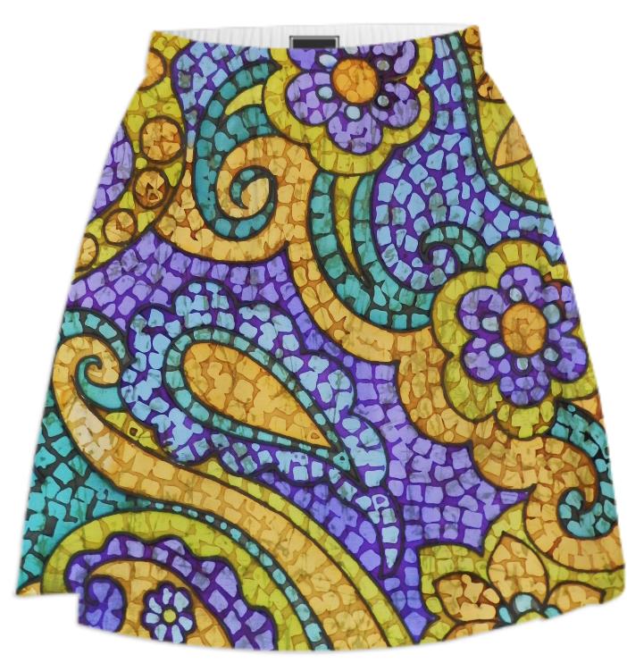 Batik Mosaic Swirl