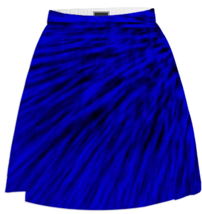 Black Ocean Blues Skirt