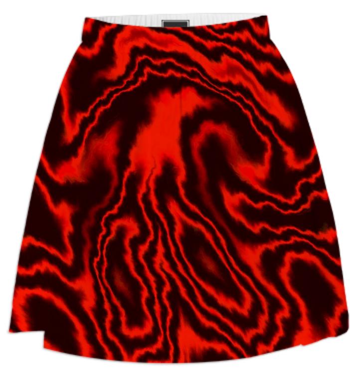 crazy abstract feelings red