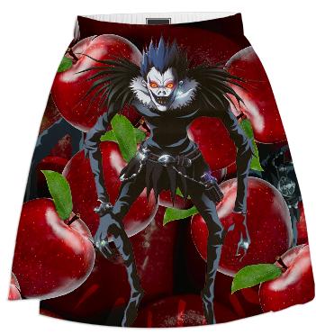Death Note Apples Skirt