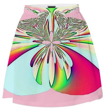 Flower Child Colorful Summer Skirt