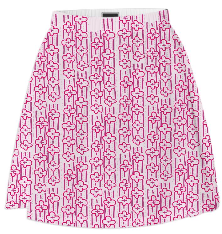 Flower Power Summer Skirt