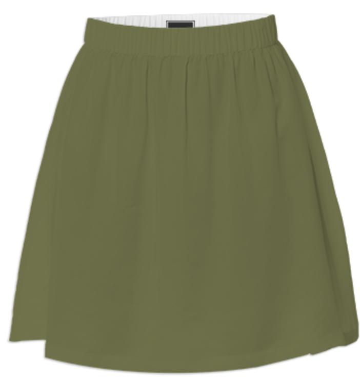 Green Summer Skirt