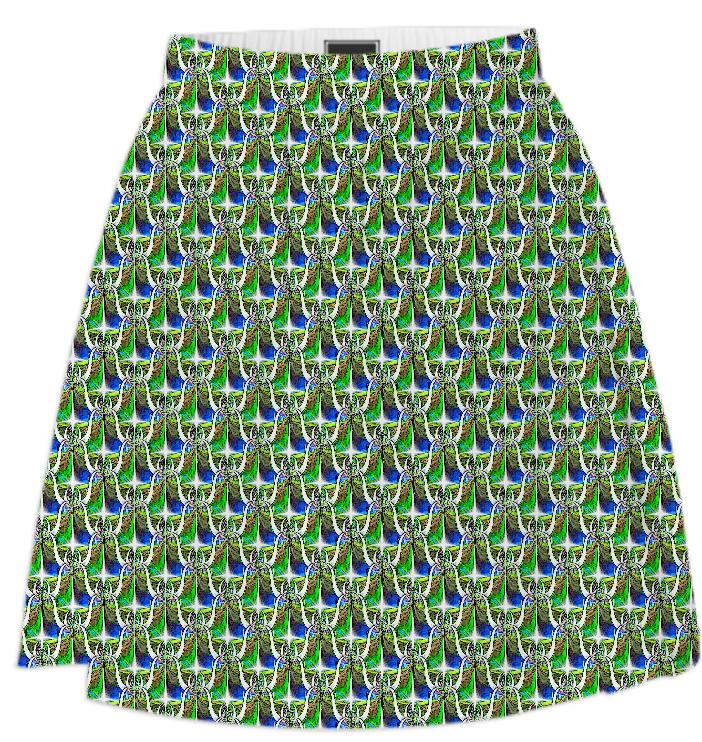 Green Sword Summer Skirt