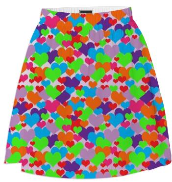 Hearts of Color Skirt