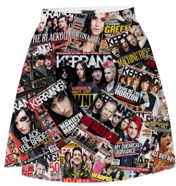 Kerrang Covers Skirt