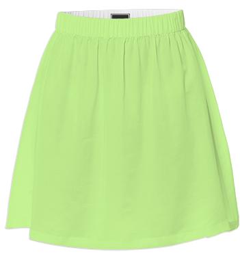 Lime Summer Skirt