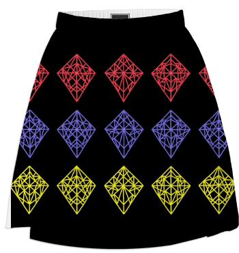 Neon Kites Skirt