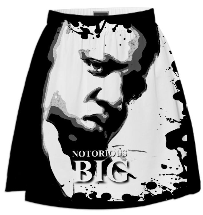 Notorious BIG Summer Skirt