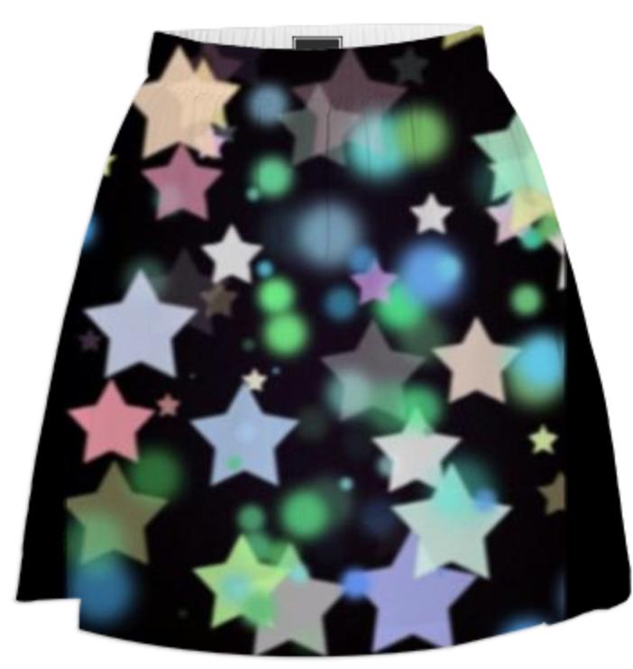 stars summer skirt