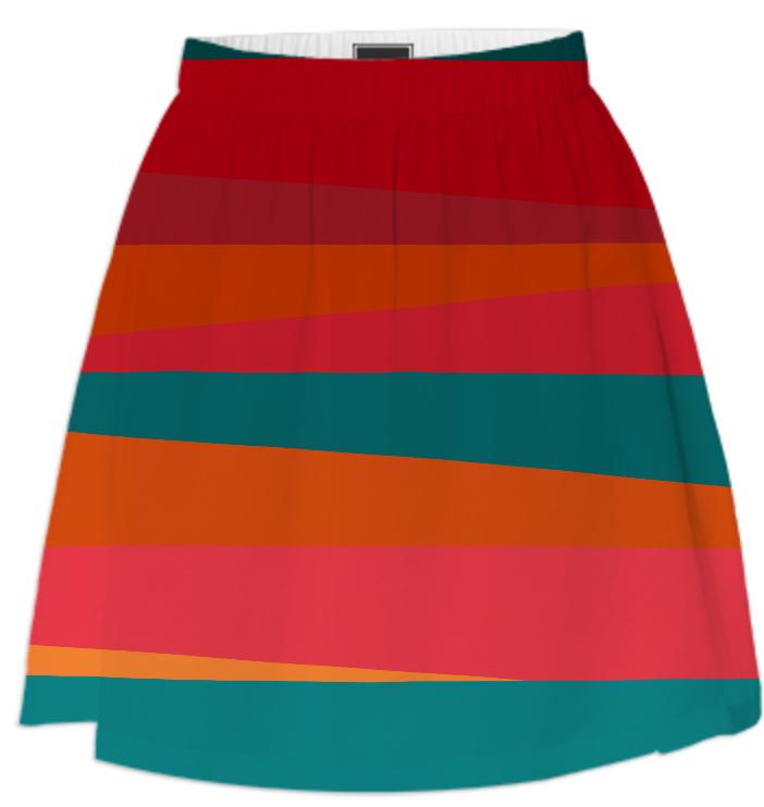 Sun Stripes Skirt