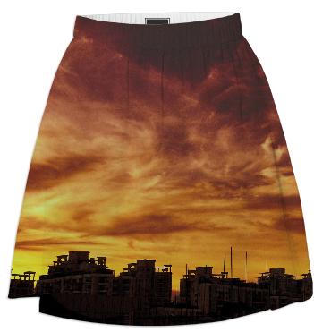 Sunset Skyline Skirt