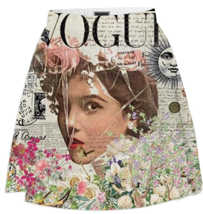 vintage summer skirt