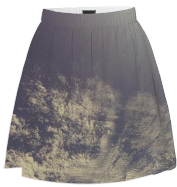 Wispy Clouds Skirt