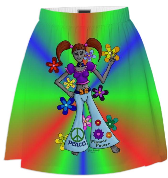 Alien Hippy Skirt