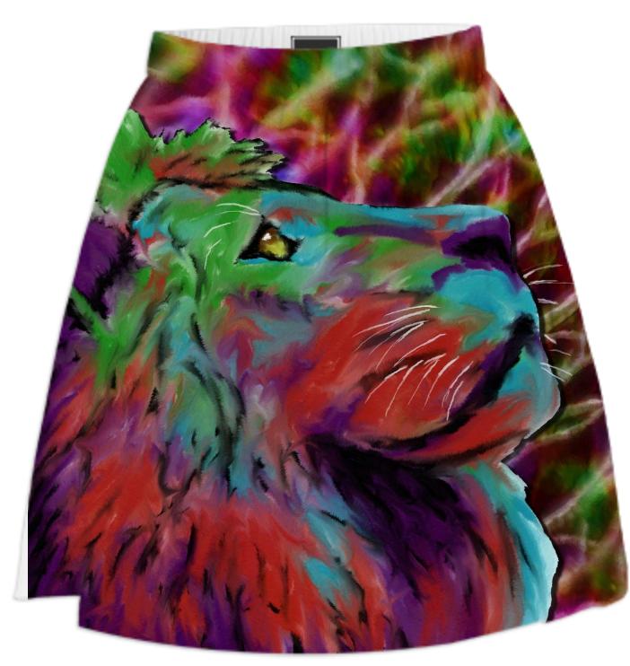Colorful Lion Skirt