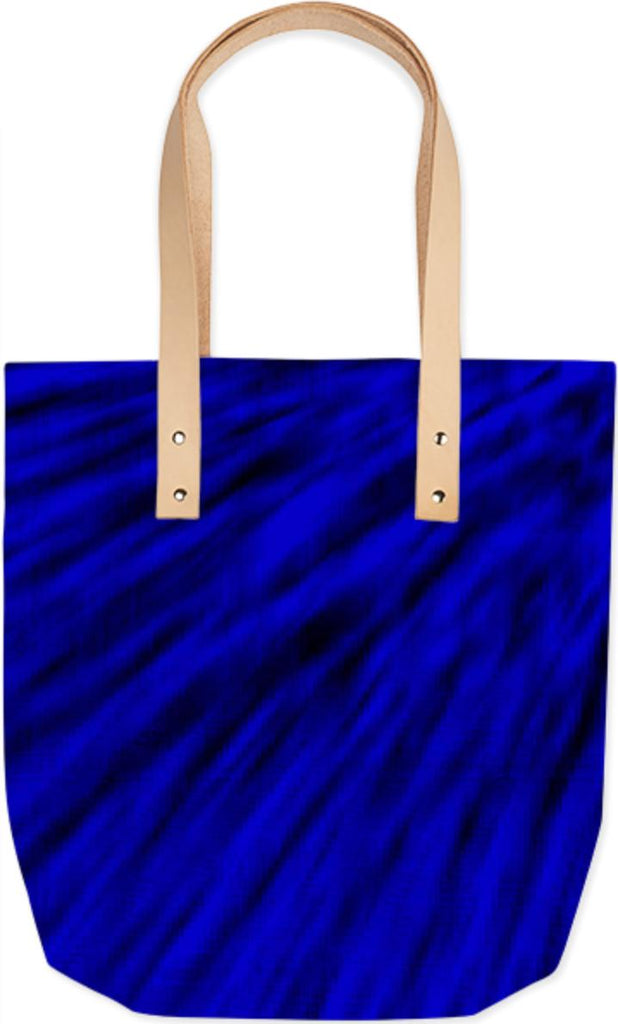 Black Ocean Blues Tote Bag