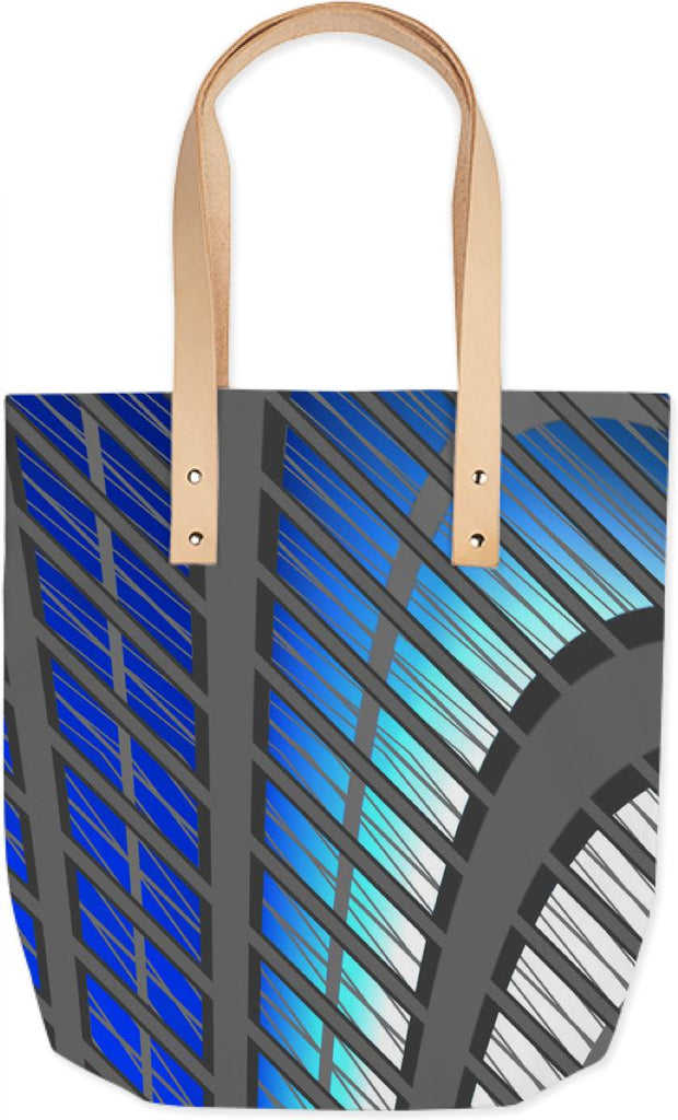 Bridge into the Past and Future Abstract Doorway