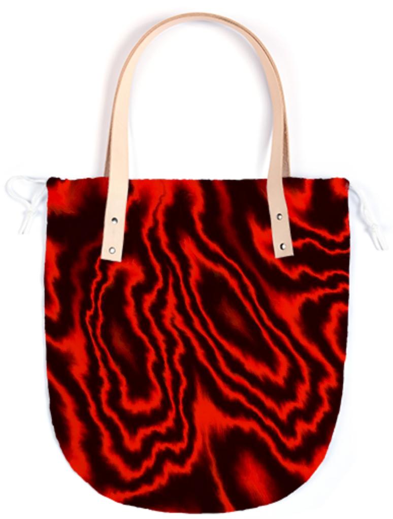 Crazy abstract feelings red