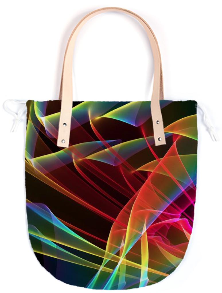 Dancing Northern Lights Abstract Summer Sky