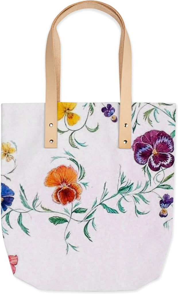 fine painted pansies