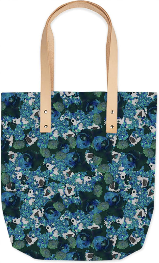 fractals all over summer tote