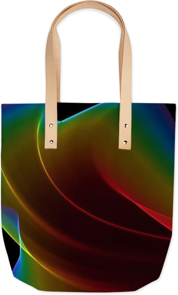 Liquid Rainbow Abstract Fractal Wave of Cosmic Energy