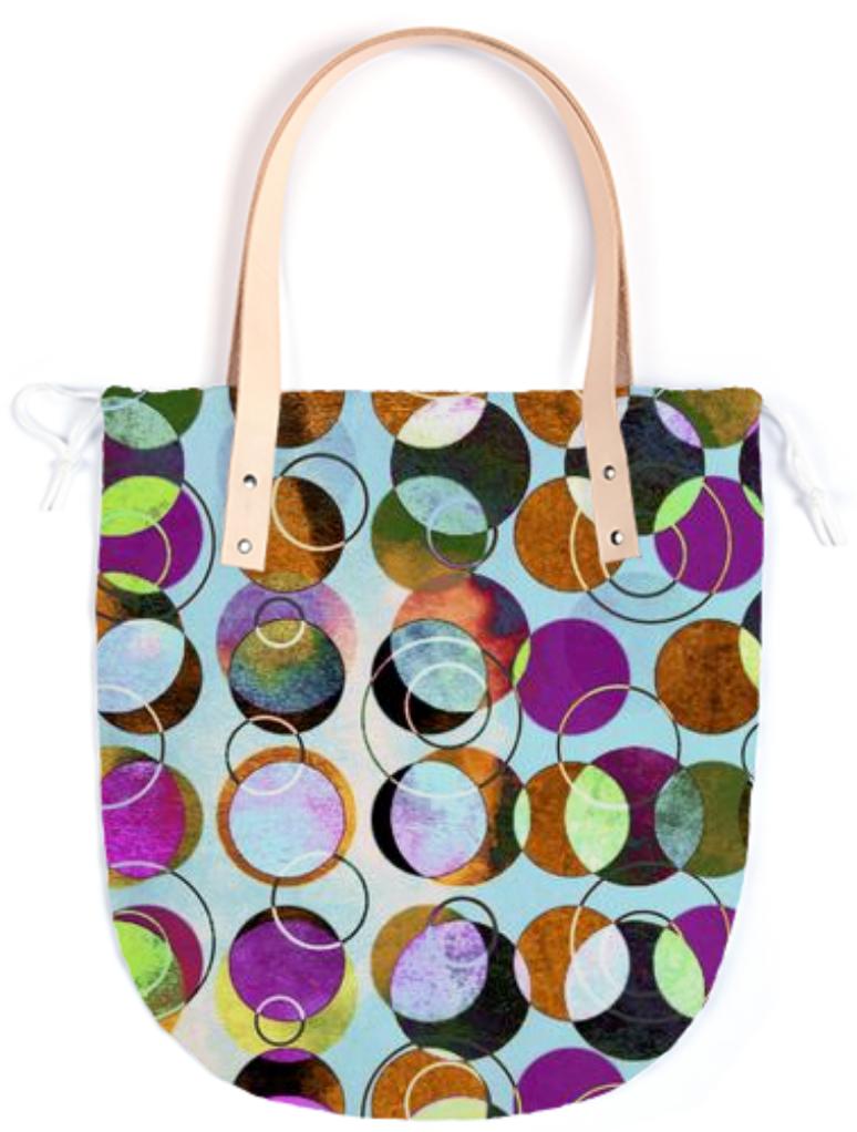 MELANGE OF CIRCLES IV Summer Tote