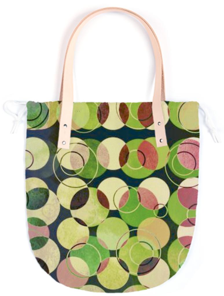 MELANGE OF CIRCLES V Summer Tote II