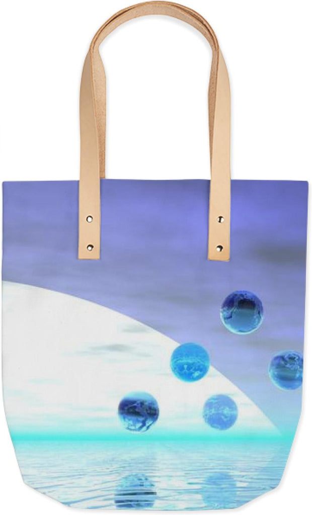 Moonlight Wonder Abstract Journey to the Unknown