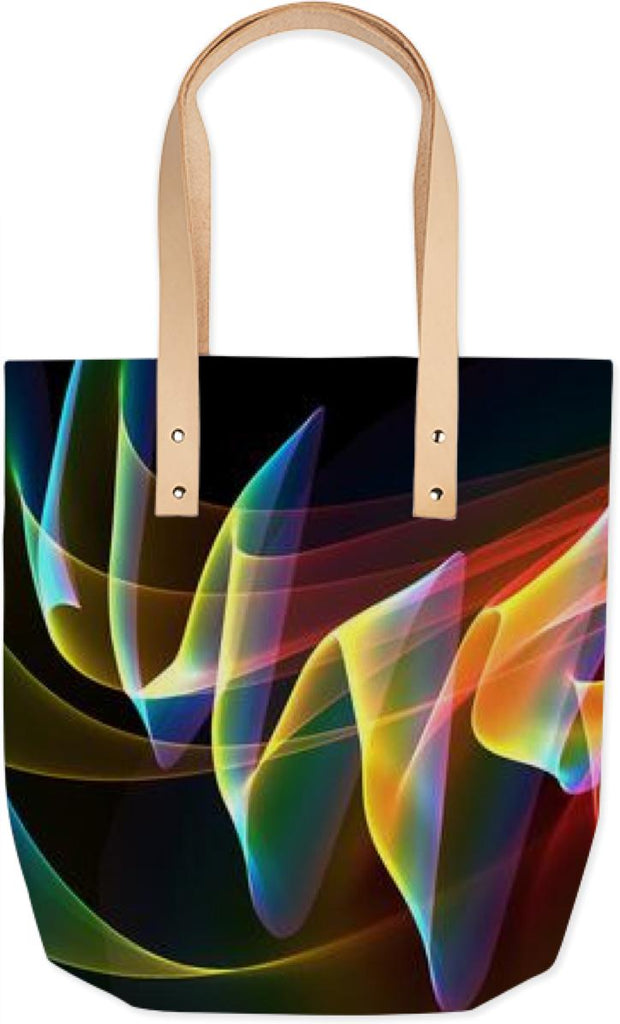 Northern Lights Abstract Fractal Rainbow Aurora