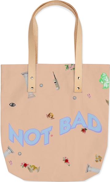 NOT BAD Affirmation tote