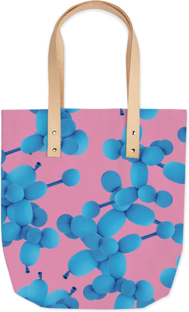 PLASTIC BUBBLES SUMMER TOTE